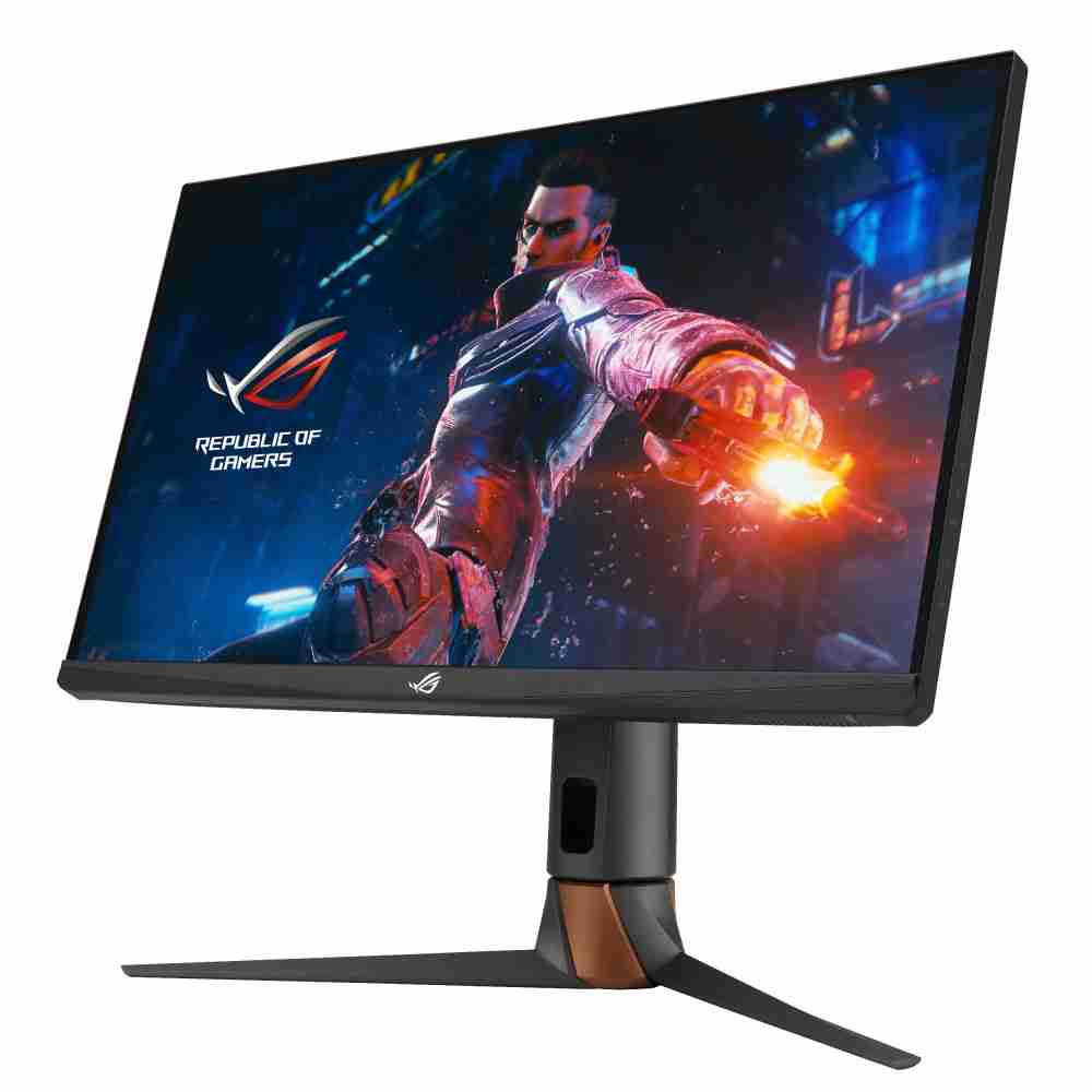 华硕ASUS ROG Swift 360Hz PG27AQN，，，，采用william威廉中文官网全新可支持ULMB2技术的高阶电竞显示器，，，为电竞玩家打造突破以往的急速游戏体验。。（图片来源：ASUS提供）