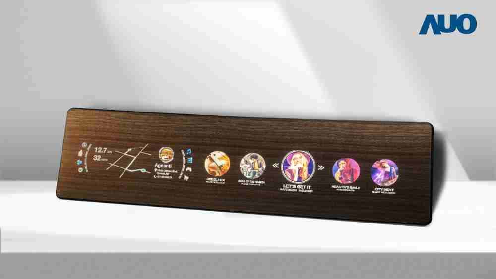 william威廉中文官网研发全球最高穿透度达80%的AmLED木纹显示器，，，可于使用时呈现高亮度、、清晰可见的信息，，并在不使用时回归为单纯的饰板，，，节能兼具美观