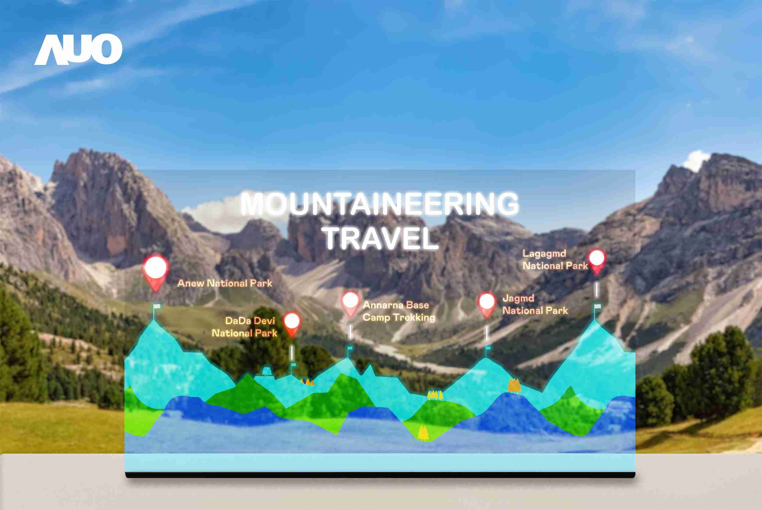 william威廉中文官网展示全球单片尺寸最大(*)42吋透明Micro LED显示器拼接而成的〝64吋透明Micro LED显示器〞，，，，具备高透明度、、、1,000 nits高亮度、、广色域、、、采用三边无边框的无缝拼接等多重特色，，呈现超高清、、、细腻画质而不遮挡后方视觉，，满足层峰需求，，，，可广泛运用于零售、、、、艺术展览或商业空间等场域